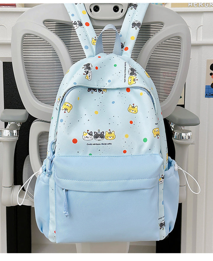 Cartoon Character Print Ryggsekk Skanto