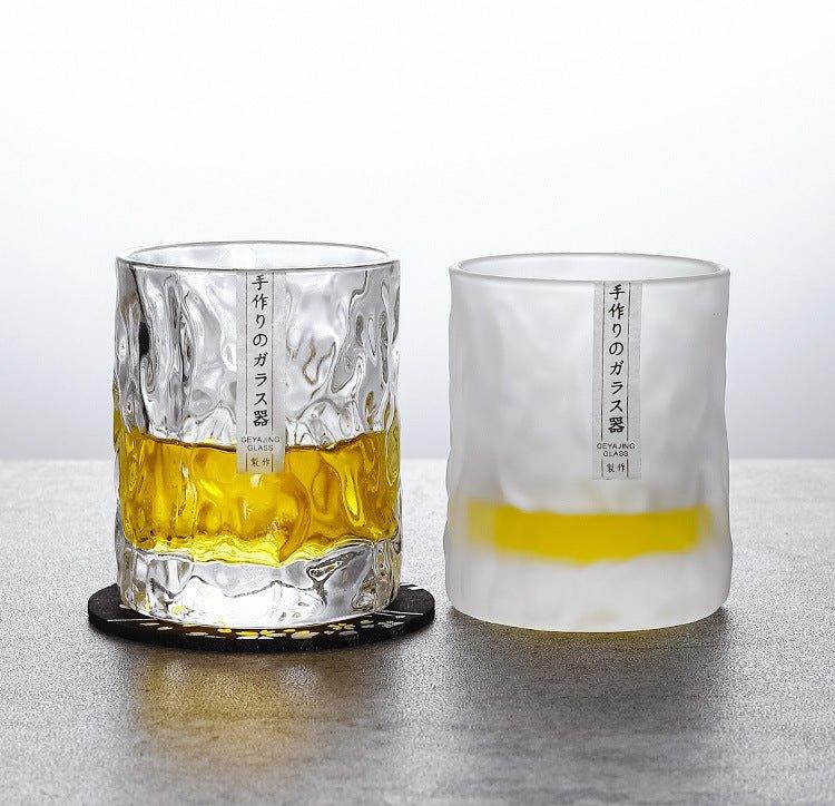 Japanske Edo Kiriko Glacier Whisky Glasser | Skanto