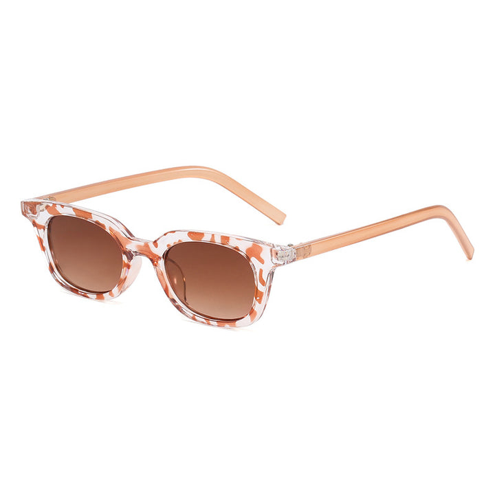 Dame moderne rektangulære solbriller Skanto
