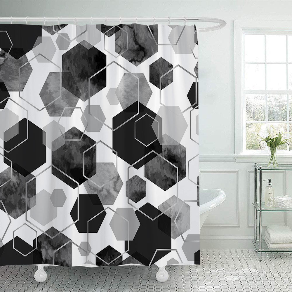 Geometric Pattern Dusjforheng Skanto