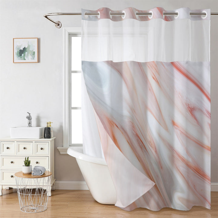 Marmordesign Duschgardin Skanto
