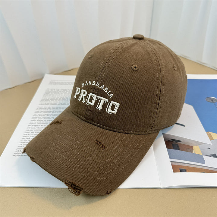 Herre Vintage-Inspirert Slitt Baseball Caps Skanto