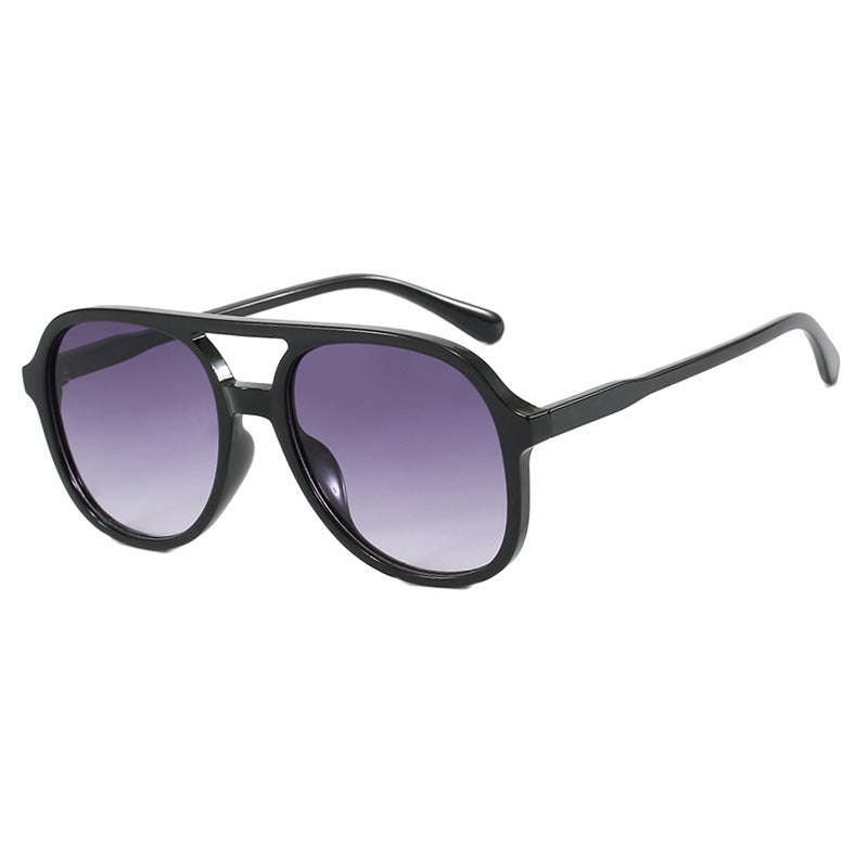 Dame oversized solbriller med innovativt design Skanto