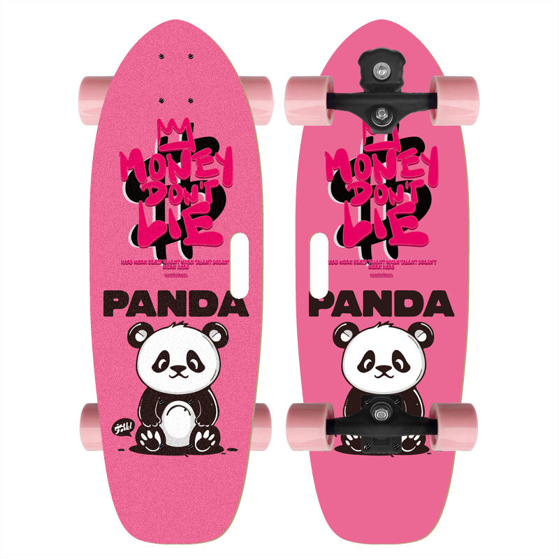 Skateboard med tilpasset tegneserie-design Skanto