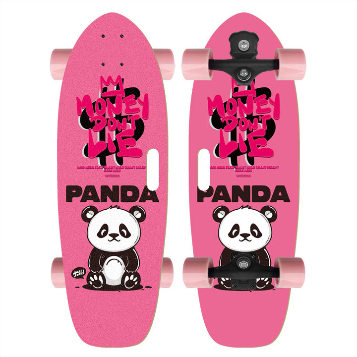 Skateboard med tilpasset tegneserie-design Skanto