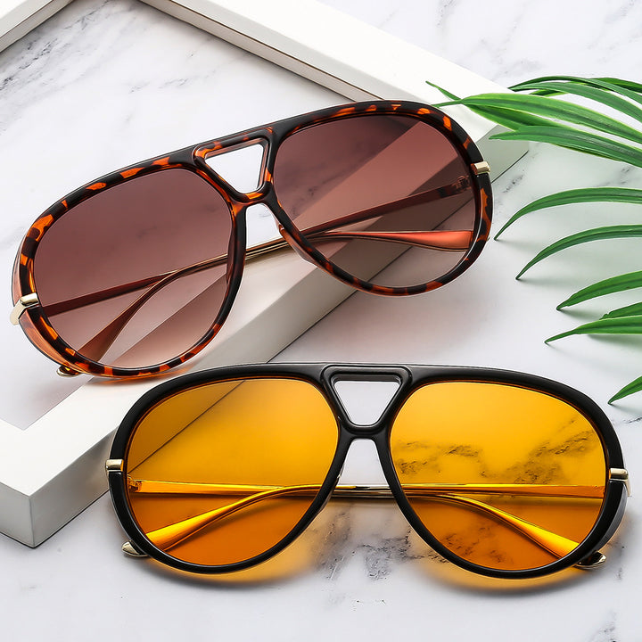 Dame Oversized Glamour-solbrille Skanto