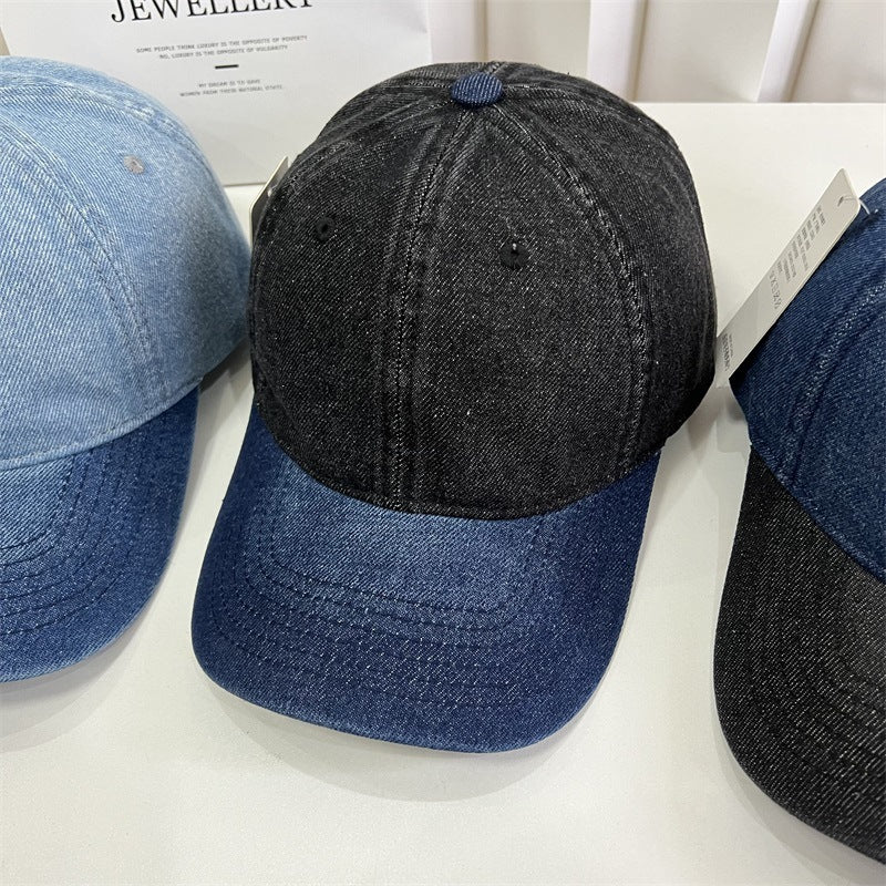 Menns denim-stil justerbar caps Skanto