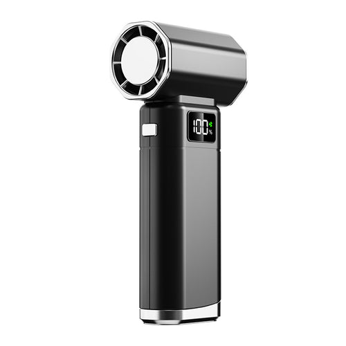 Unisex bærbar høytytende vifte med LED-skjerm og USB-ladingsfunksjon Skanto