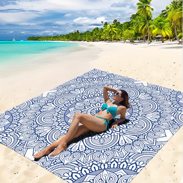 Mandala Design Strandmat Skanto