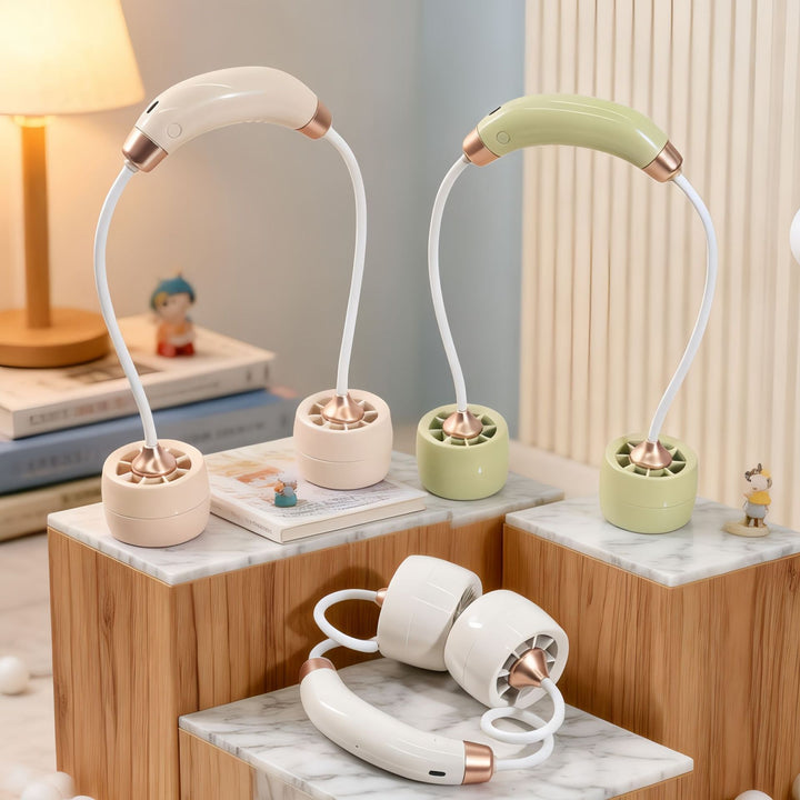 Kvinnens bærbare nakkefløyte med fleksibel holder og ergonomisk design Skanto