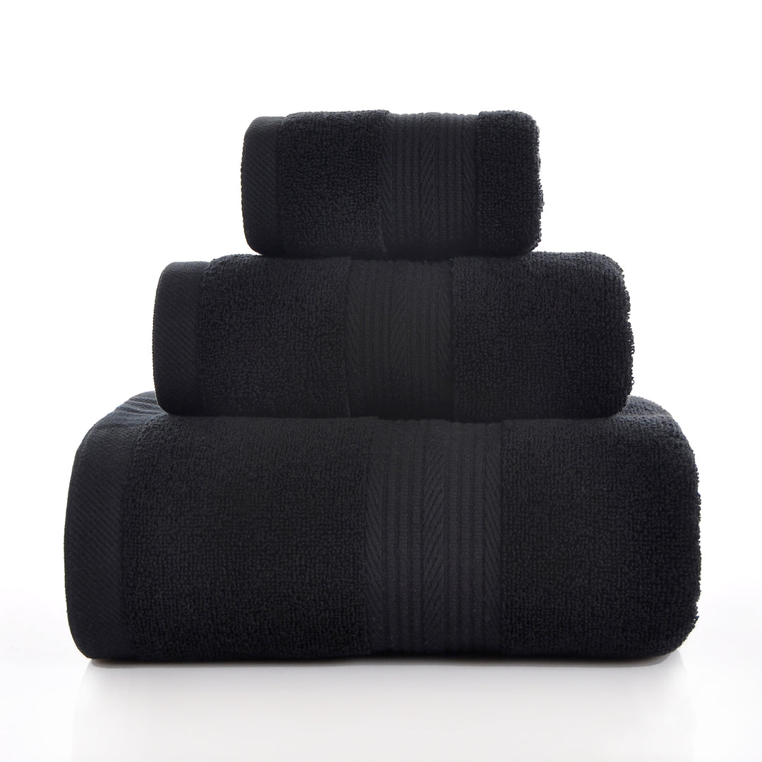 Terry towel set with exceptionally high absorbency Skanto