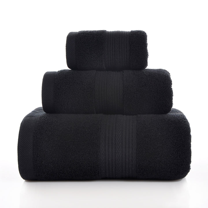 Terry towel set with exceptionally high absorbency Skanto