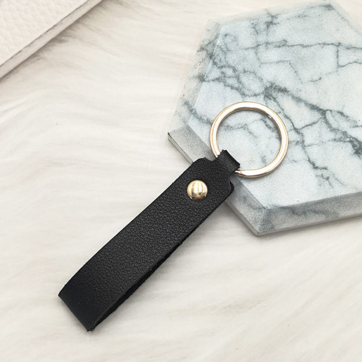 Unisex nøkkelring med elegant kunstskinndesign Skanto