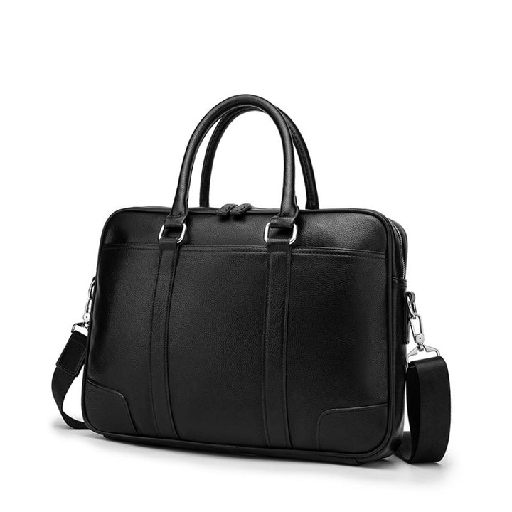 Elegant Laptop-Aktetaske I Minimalistisk Design Skanto