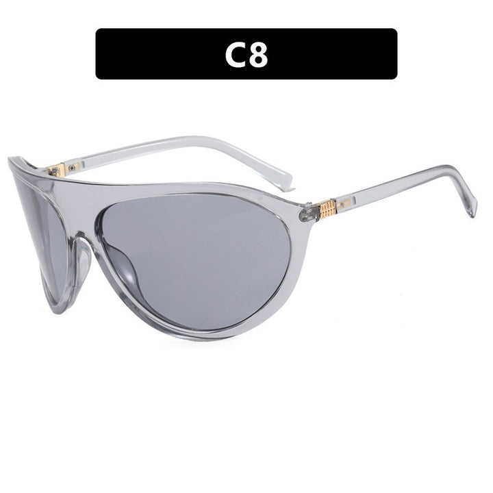 Damen Cat-Eye solbriller med unikt design og beskyttende UV-filter Skanto