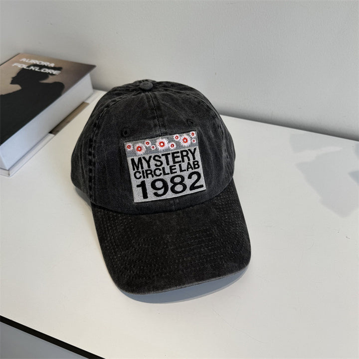 Herre Casual Brodert Far Hatt Skanto