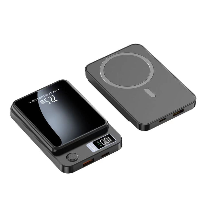 Bærbar Powerbank med Intelligent Lcd-skjerm og Trådløs Ladefunksjon Skanto