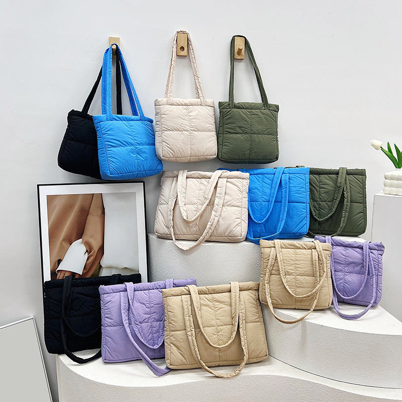 Elegant Polstret Skulderveske Skanto