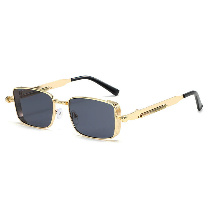 Men's Retro-Inspirert Metallramme Solbriller Skanto