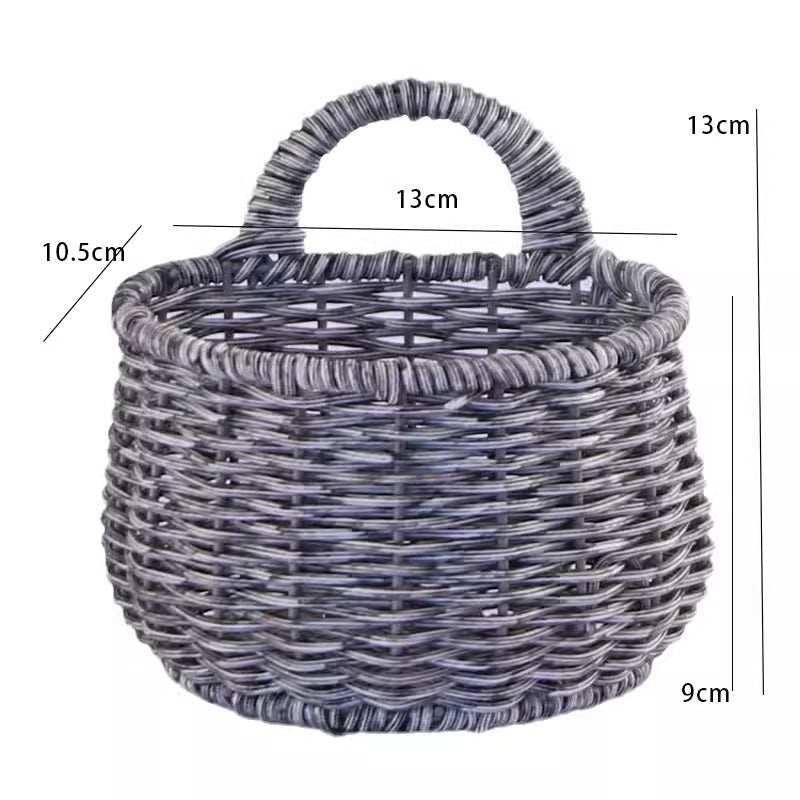 Unisex Praktisk oppbevaringskurv med rundt design Skanto