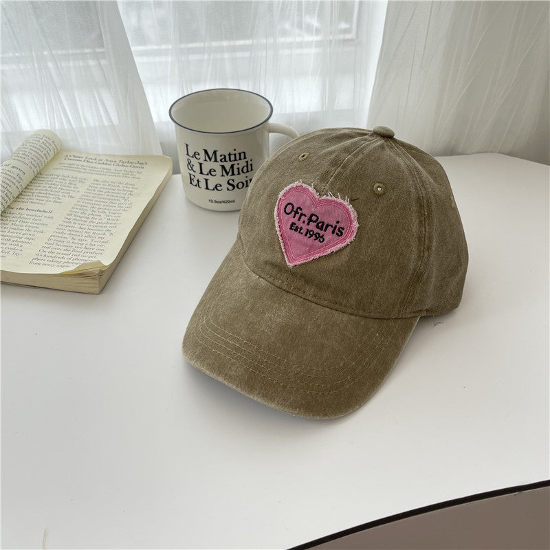 Kvinne Vintage-inspirert Brodert Baseballcap Skanto