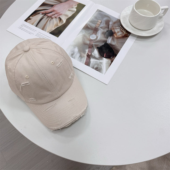Herre Slitt Vintage-Stil Baseball Caps Skanto