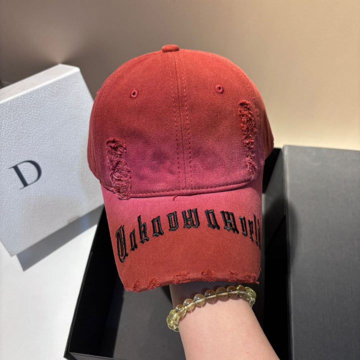 Men's Distressed Graphic Baseball Cap Skanto
