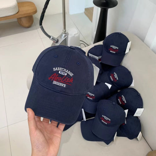 Herre Casual Justerbar Brodert Baseball Caps Skanto