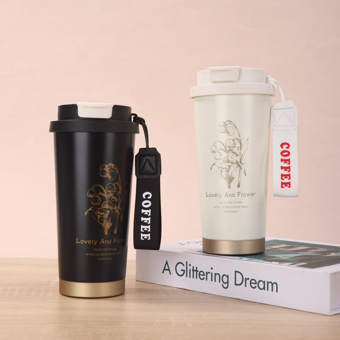 Dame elegant og isolert To-Go drikkekopp Skanto
