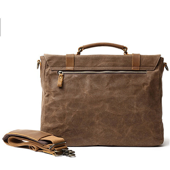 Robust Aktveske med vintage-design Skanto