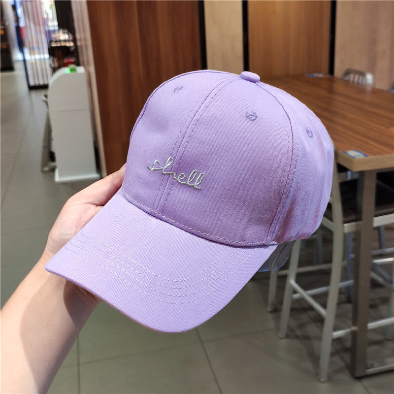 Dame Casual Cotton Brodert Caps Skanto