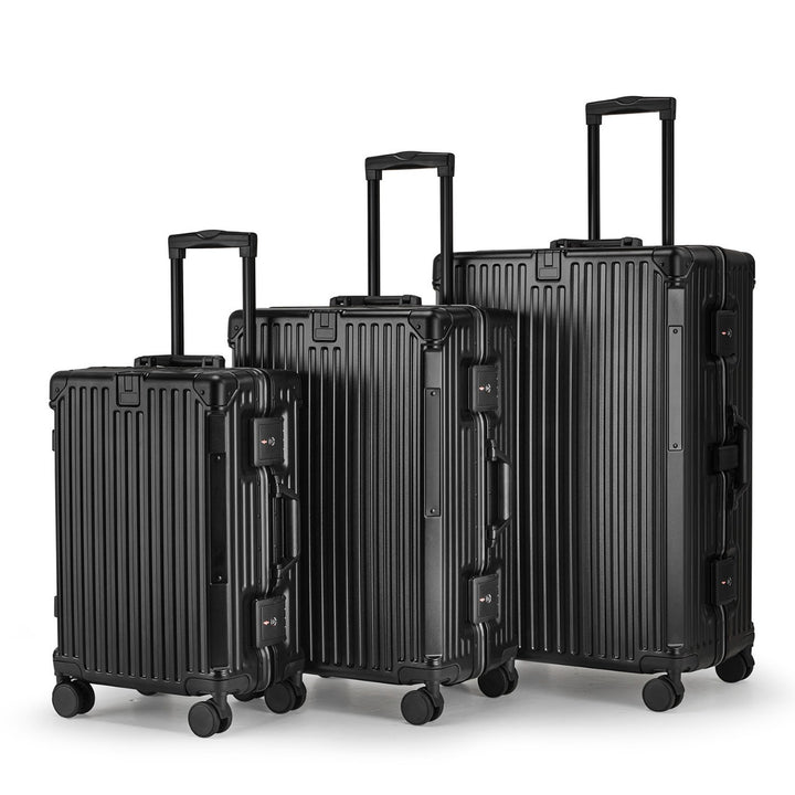 Unisex Aluminium Hard Shell Reisebagasjesett Skanto