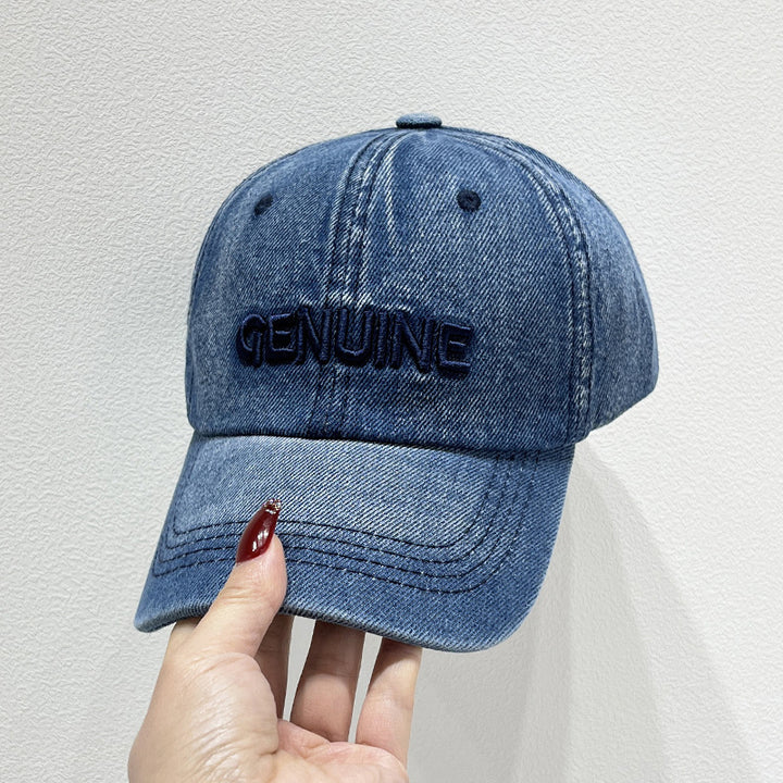 Herre Denim Baseball Caps Skanto