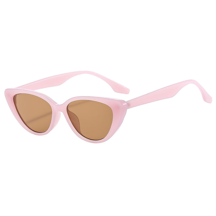 Dame futuristiske Cat-Eye solbriller med spesielle UV-beskyttelseslinser Skanto