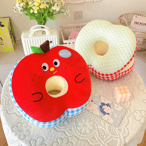 Plush eple nakkekinn med ergonomisk støtte Skanto