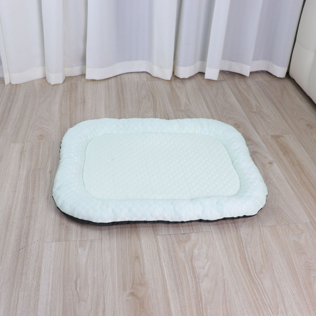 Komfortabel quiltet sovepute hundeseng
