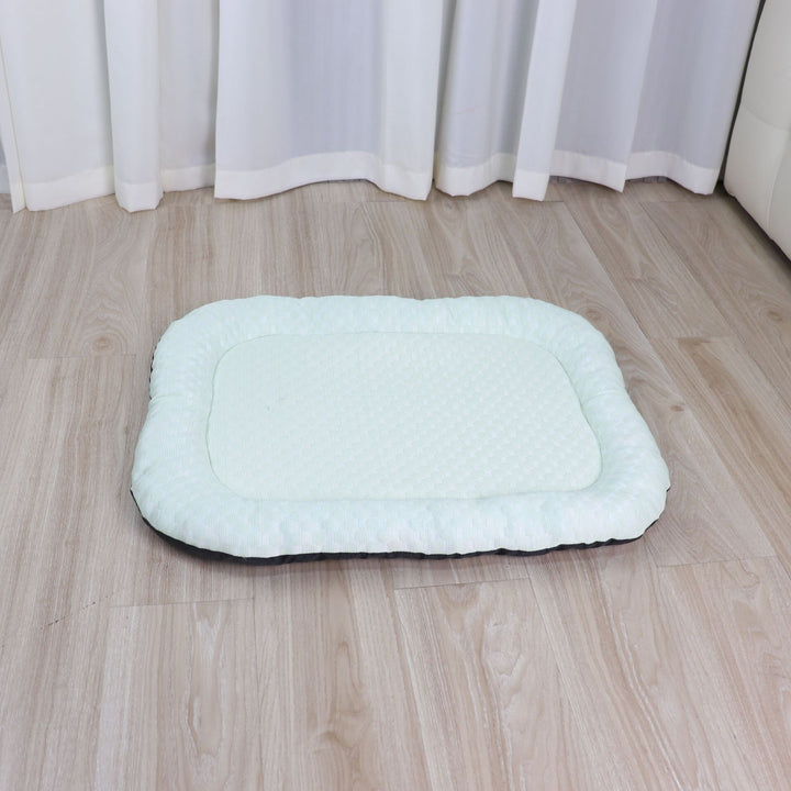 Komfortabel quiltet sovepute hundeseng