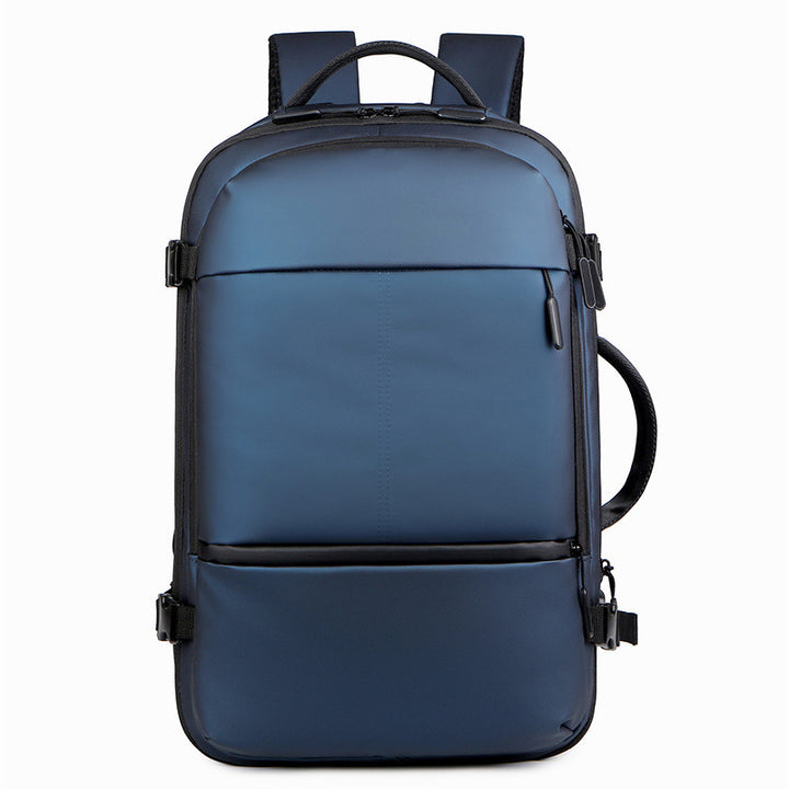 Praktisk laptopsekk med flere rom og innovativ organisering Skanto
