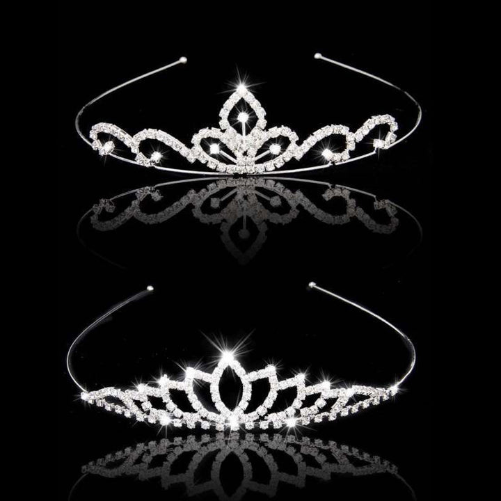 Damer Krystallbesatt Tiara Skanto