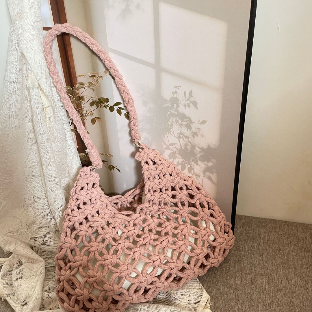 Moderne Makramee Shopping Bag Skanto
