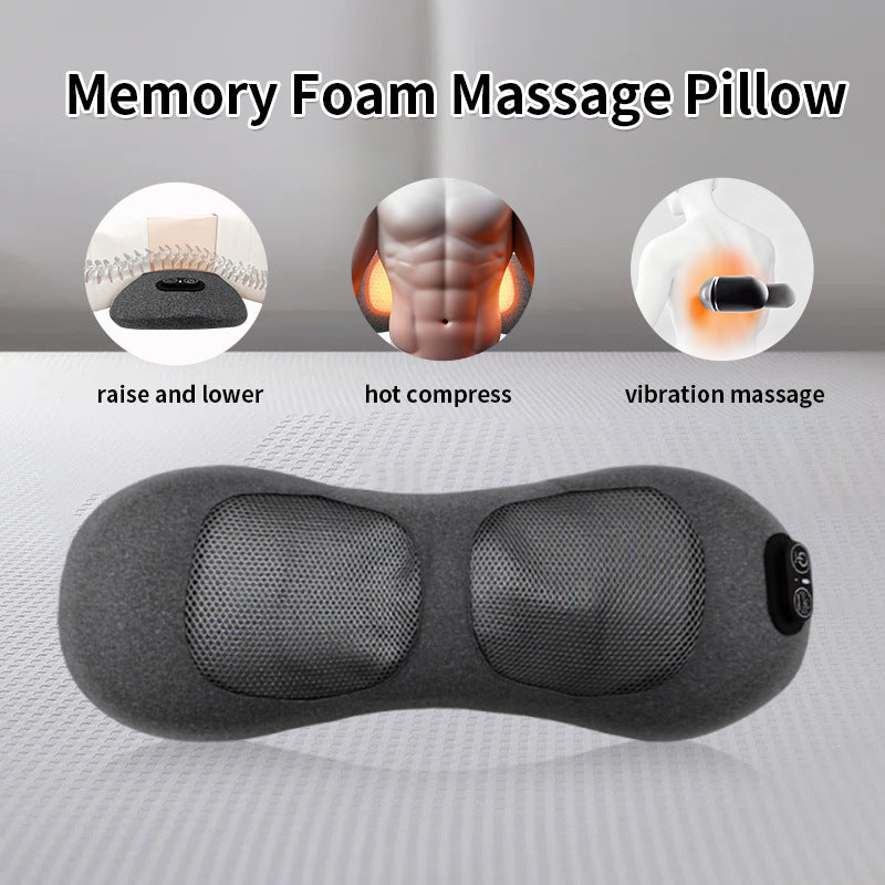 Ergonomisk massasjepute med integrert USB-ladingsfunksjon Skanto