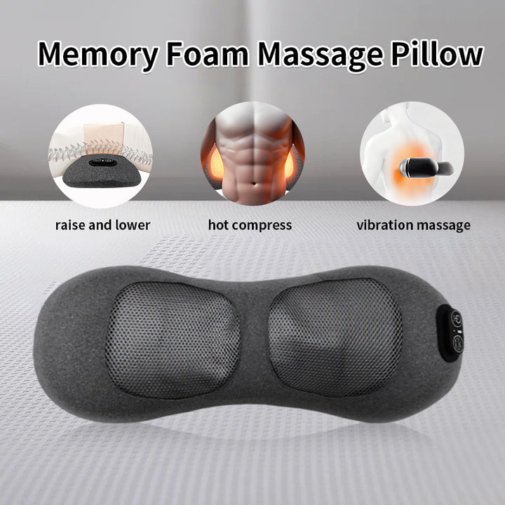 Ergonomisk massasjepute med integrert USB-ladingsfunksjon Skanto