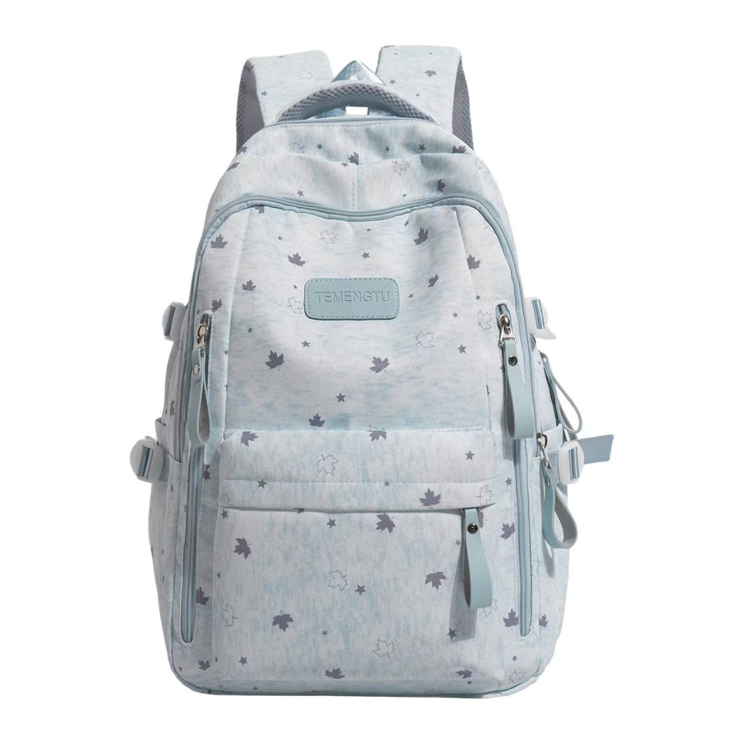 Blomstertrykk Multi-Compartment Ryggsekk Skanto