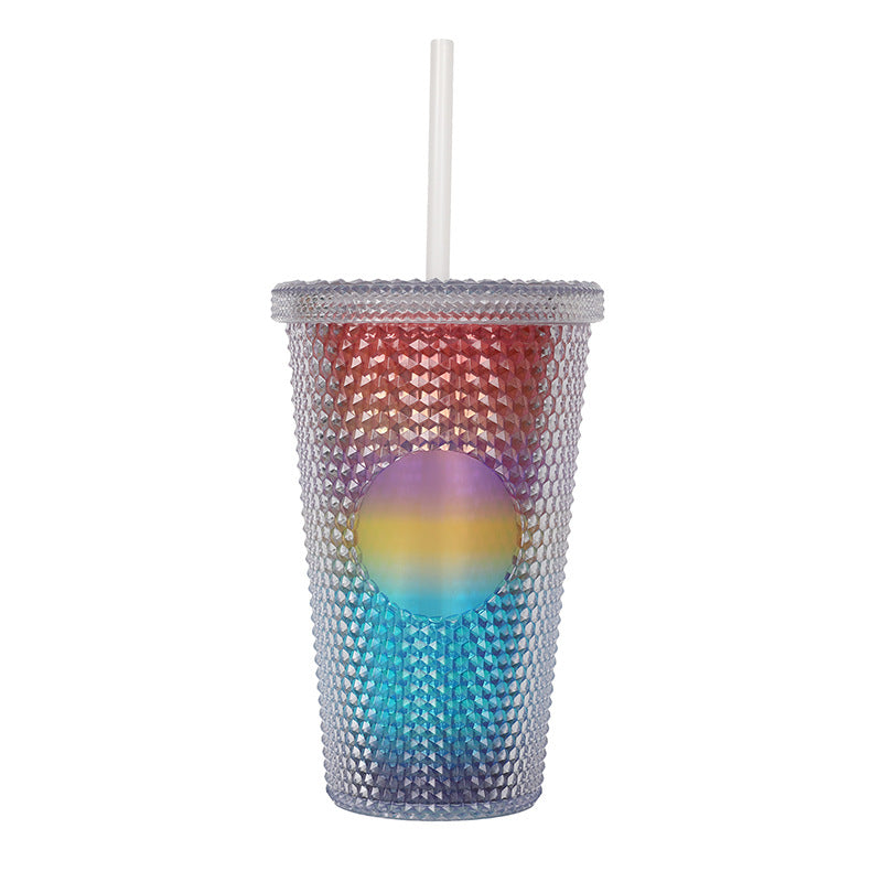 Unisex plastikkopp med teksturert design Skanto