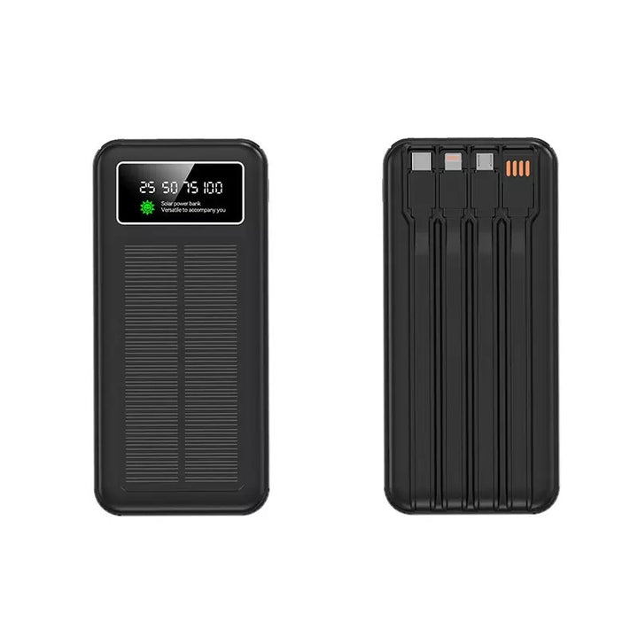 Solar Powerbank med Innebygd Digitaldisplay Skanto