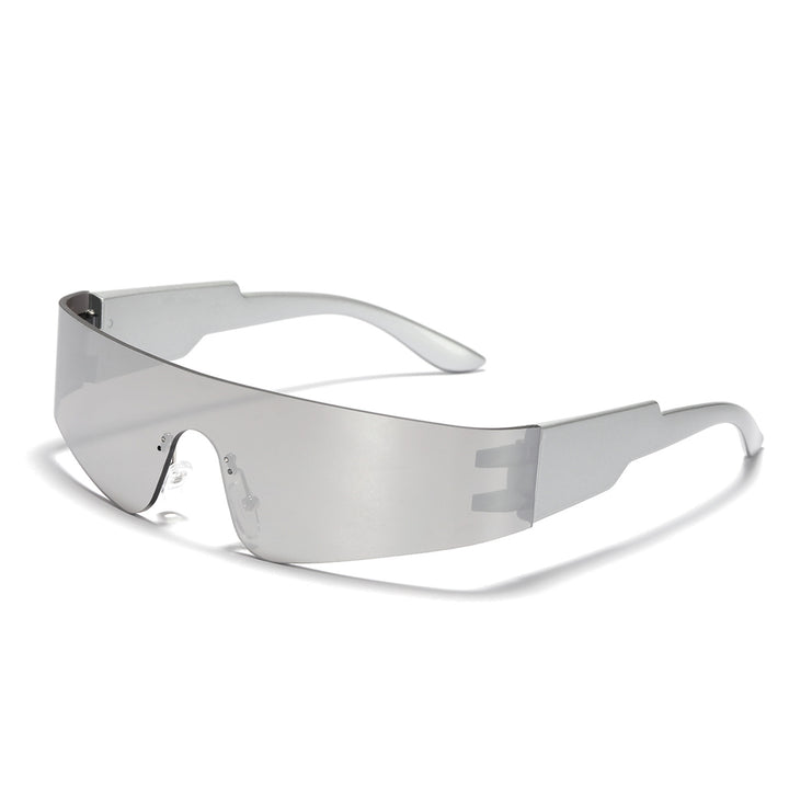 Dame futuristiske sports solbriller med optimal UV-beskyttelse Skanto