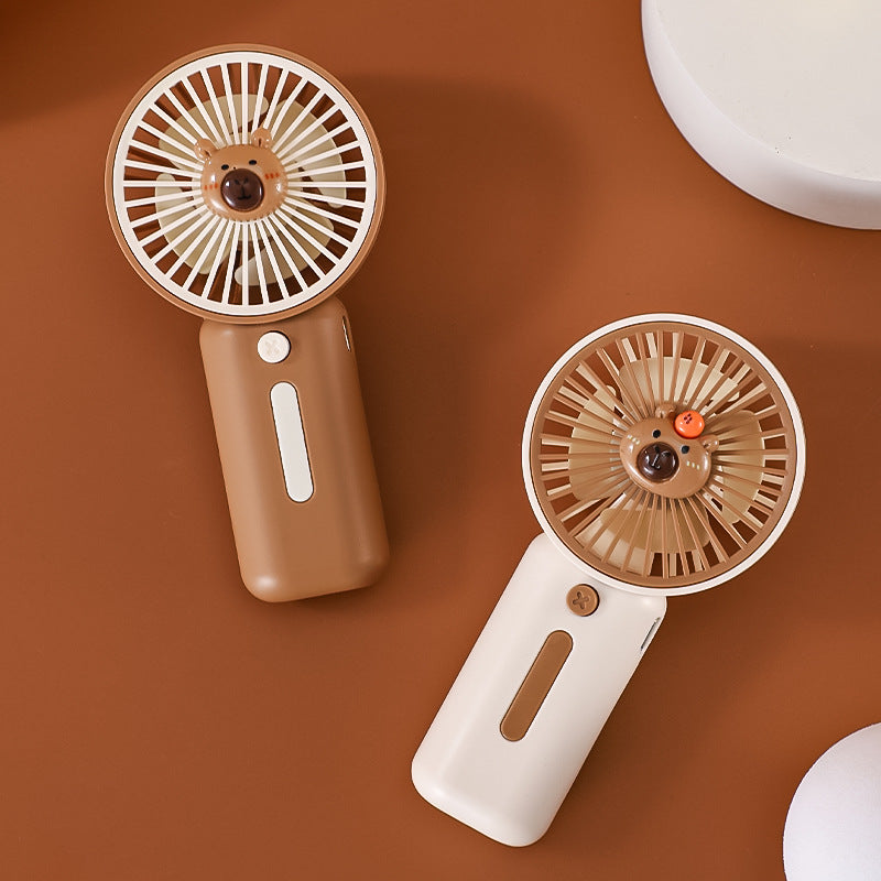 Unisex Bærbar Mini Håndvifte med ergonomisk design Skanto