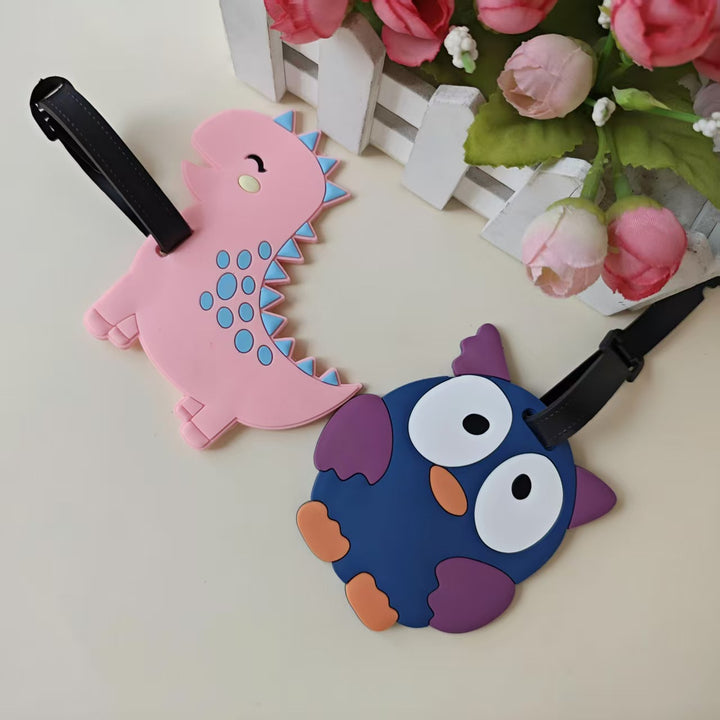 Unisex Playful Quotes Luggage Tag Skanto