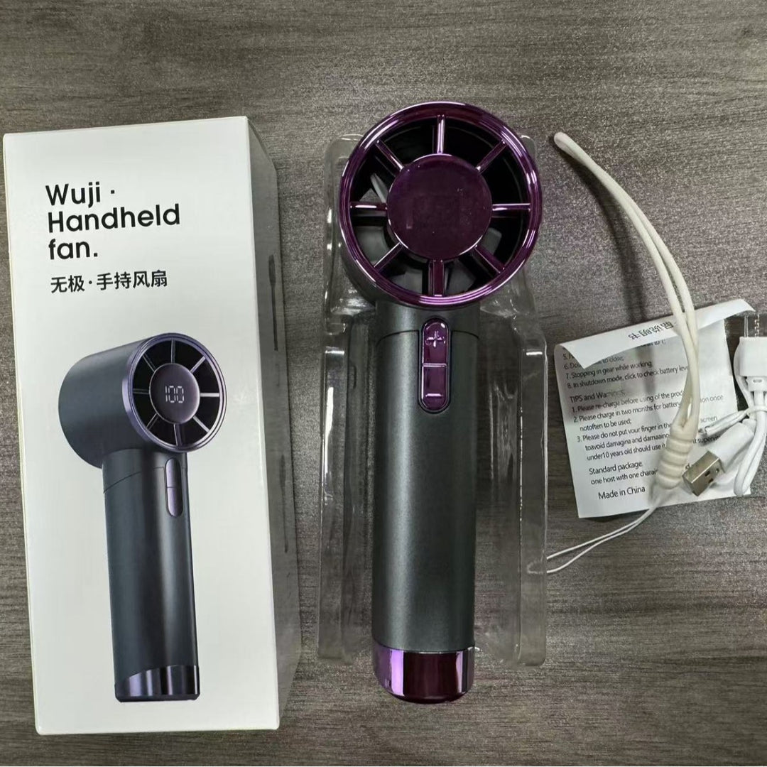 Dame Portable Mini Vifte med USB Lading og Variabel Hastighetskontroll Skanto