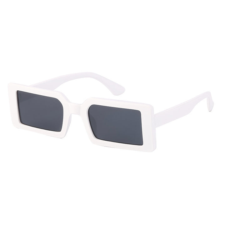 Dame moteriktig transparent hjørne solbrille Skanto
